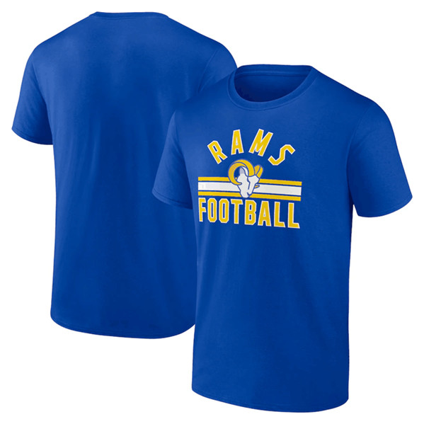 Los Angeles Rams Blue Arch Stripe T-Shirt